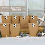 24 Adventskalender Zahlenaufkleber - Design 47 - Fussbälle – Bild 6