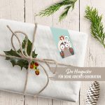 24 Adventskalender Zahlenaufkleber – Waldtiere Nr61 – Bild 3