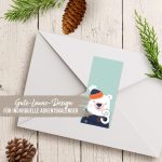 24 Adventskalender Zahlenaufkleber – Waldtiere Nr61 – Bild 7