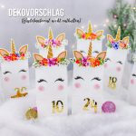 24 Adventskalender Zahlenaufkleber – gold Nr70 – Bild 6