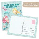 Postkarte + einzelner Button - Set 4 – Bild 2