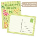 Postkarte + einzelner Button - Set 7 – Bild 2