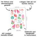 Metallic Tattoos - Pop Art – Bild 6
