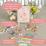 Haar-Accessoires Set Schule Pastell - Set 13 – Bild 3