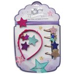 Haarschmuck Set – Haarreif mit Patches – Sterne