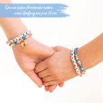 4 Perlenarmbänder – GELIEBT und WERTVOLL – Bild 3