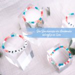 4 Perlenarmbänder – GELIEBT und WERTVOLL – Bild 4