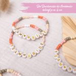 4 Perlenarmbänder Brautjunfer – TEAM – Bild 4
