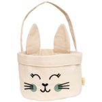 Osterkorb Hase Canvas Mint Set 02