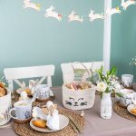 Osterkorb Hase Canvas Mint Set 02 – Bild 5