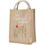 Jutetasche Hello Spring