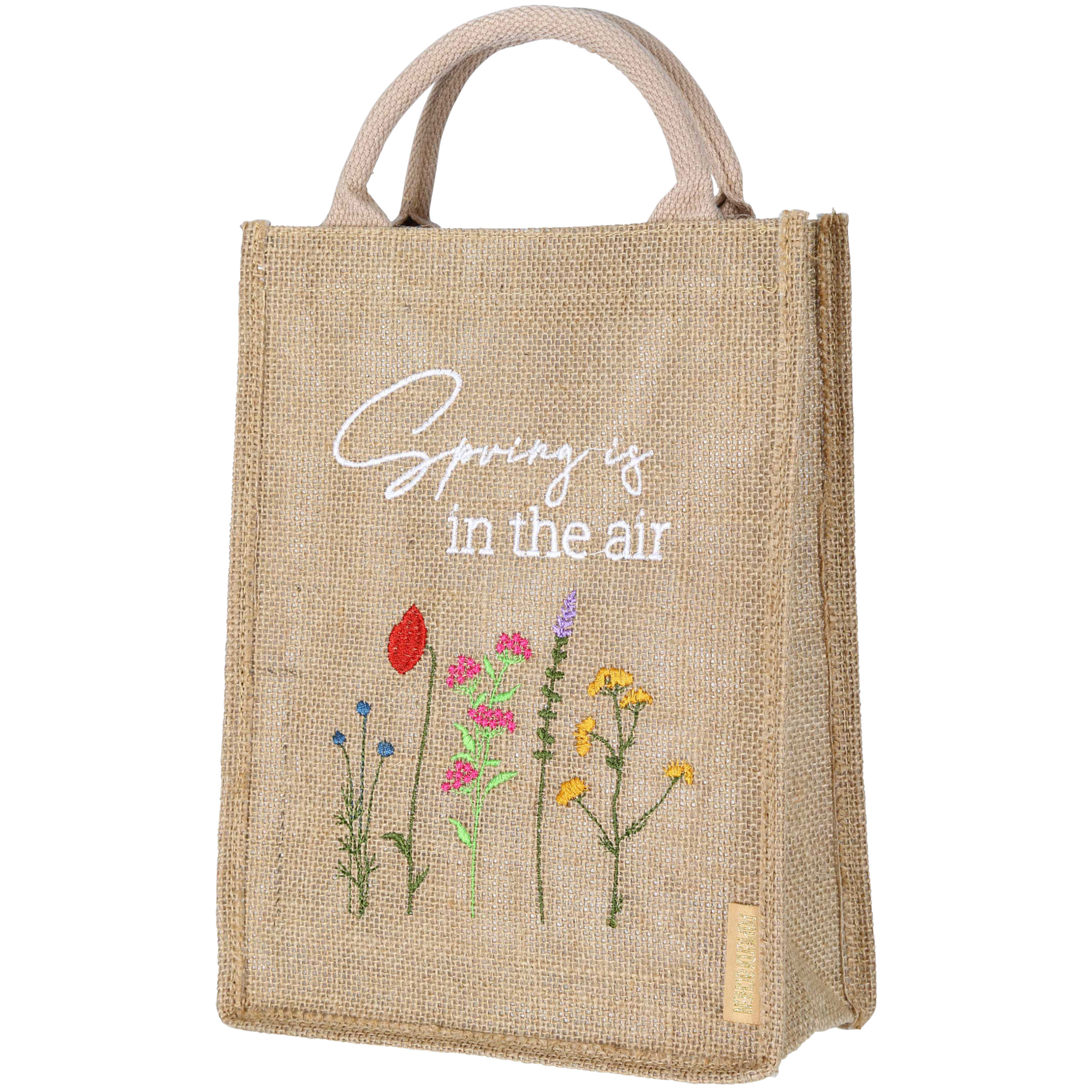 060-031-001_1 Jutetasche Hello Spring – Bild 1