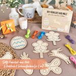 Holzspielset mit Faden Osterfest Set 01 – Bild 2