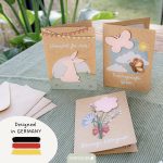 3 Klappkarten mit Saatpapier – Osterhasenwelt – Bild 3