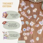 Kuchen Etagere inkl. Tischkonfetti & Muffinstecker - Ostern – Bild 4