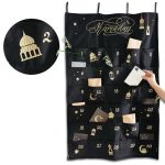 Ramadan Wandkalender – schwarz
