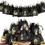 Ramadan Kalender Säckchen – schwarz