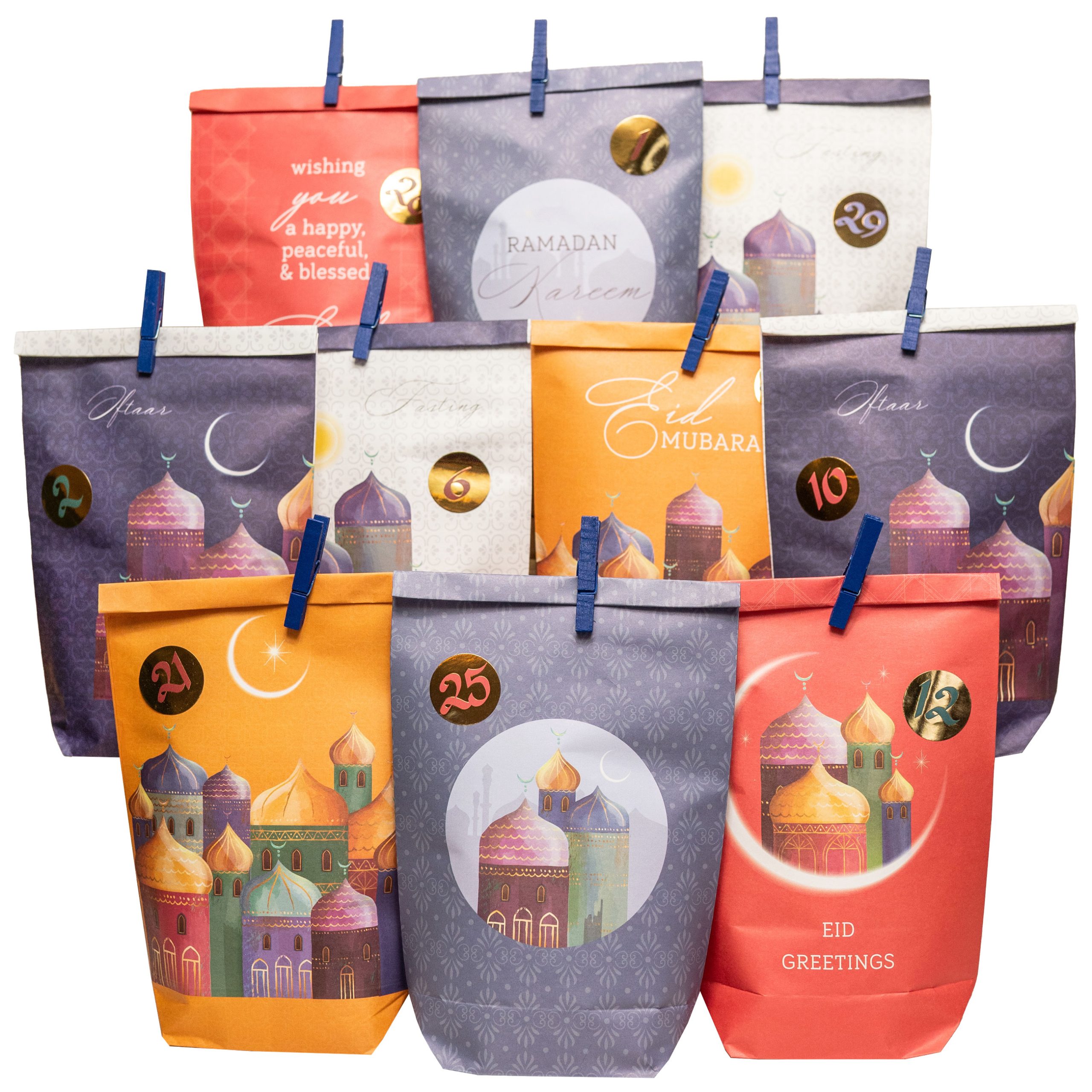 070-004-007-1 Ramadan Kalender Colourful – Bild 1