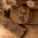 12 Holz Anhänger für Ramadan – Bild 2