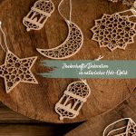 12 Holz Anhänger für Ramadan – Bild 3