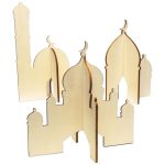 3 Ramadan Deko Holzhäuser