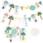 Girlande Ramadan – Pastell
