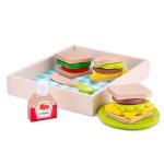Schneide-Spiel - Mittagessen-Picknick - Box 18 Stück – Bild 3