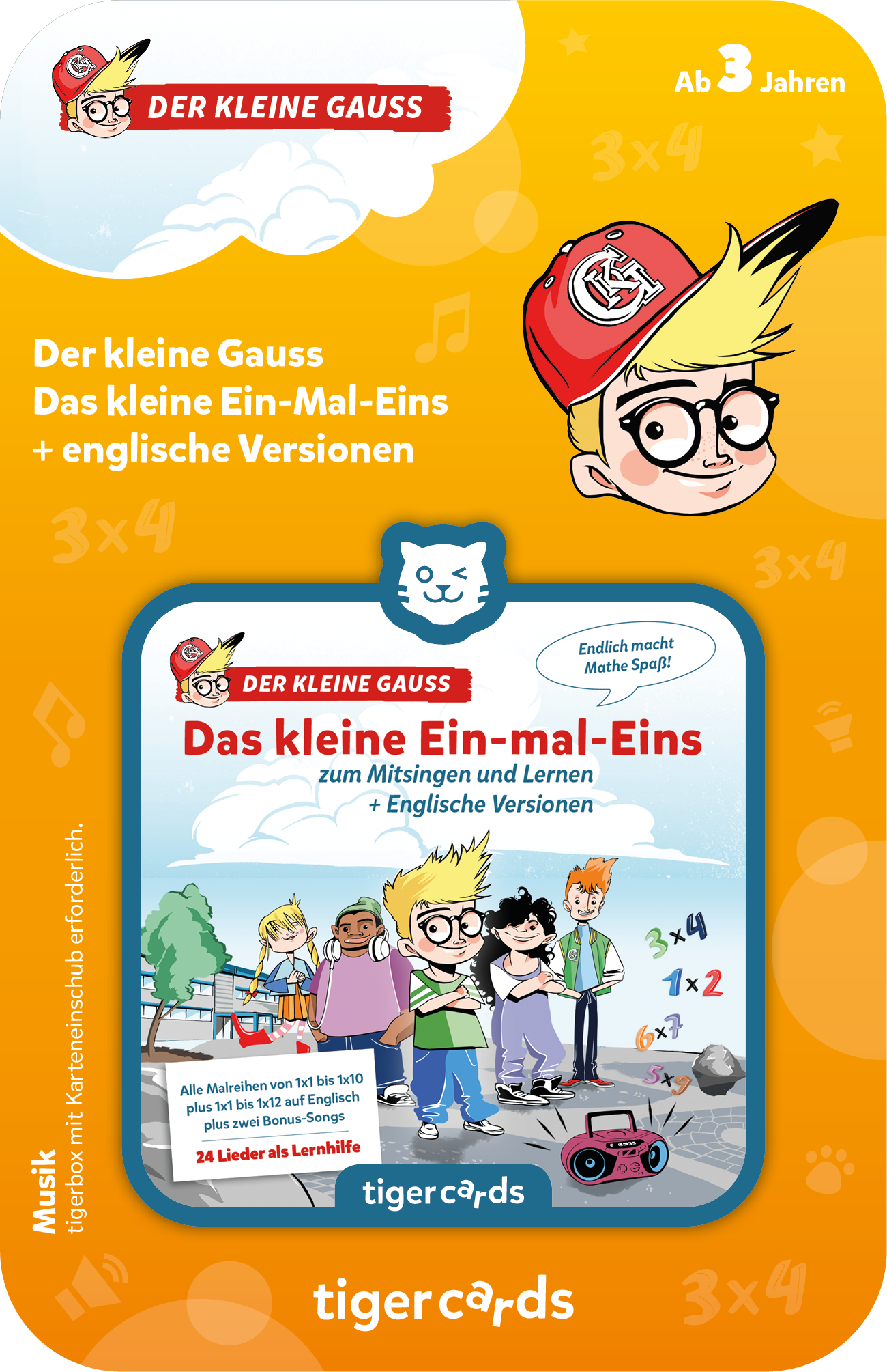 1_DerKleineGauss tigercard - Der kleine Gauss – Bild 1
