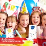 24 Geburtstagstüten – Konfetti – Bild 3