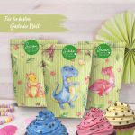 12 Geschenktüten zum Geburtstag – Dinos – Bild 5