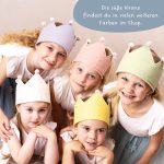 Musselinkrone mit goldenen Akzenten – Blau – Bild 6