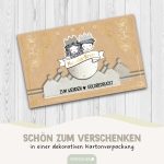 Musselinkrone mit goldenen Akzenten- Beige – Bild 5