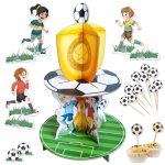 Etageren-Set Fussball