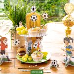 Etageren-Set Fussball – Bild 3