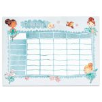 Stundenplan Block DIN A4 – Ballerina