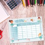 Stundenplan Block DIN A4 – Ballerina – Bild 3