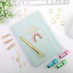 Bullet Journal – (Regenbogen) – Notizbuch A5 gepunktet – Bild 3