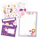 Briefblock Set - Einhorn - Set 2