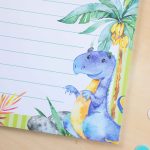 Briefblock Set - Dinosaurier - Set 5 – Bild 5