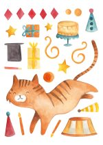 Wandtattoos - Zirkus - Set 3 – Bild 6