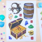 Wandtattoos - Piraten - Set 9 – Bild 6