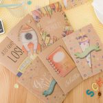6 Klappkarten zur Einschulung – Kraftpapier – Bild 5