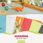 8 Papierheftumschläge A4 Welt der Dino - Set 16 – Bild 3