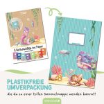 8 Papierheftumschläge A4 Meerjungfrauen - Set 20 – Bild 5