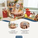 Kuchenstecker Schule Superhelden Tiere - Set 4 – Bild 2