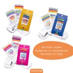 Schulkind Socken Blau- Set 02 – Bild 6
