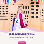 Superhelden-Set Herz – Mädchen – Bild 2