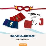 Superhelden-Set Herz – Mädchen – Bild 6
