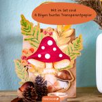 3 Laternen Waldtiere aquarell - Set 6 – Bild 6