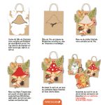 3 Laternen Waldtiere aquarell - Set 6 – Bild 7